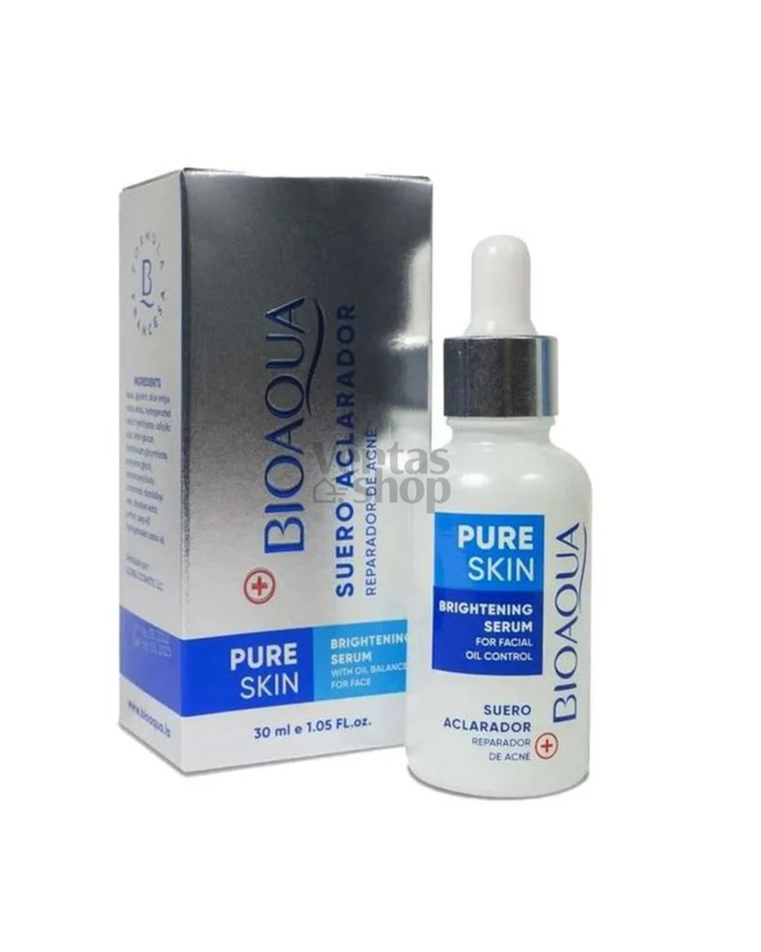 Trío Facial Pure Skin Serum y Cremas