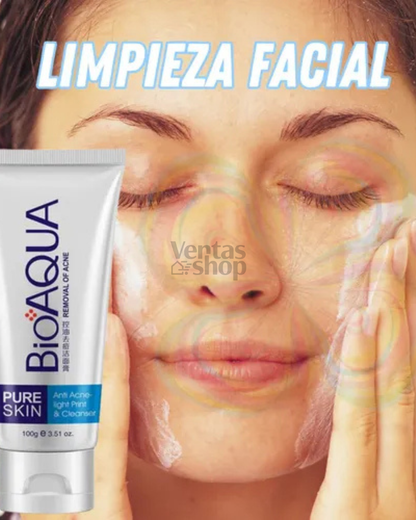 Trío Facial Pure Skin Serum y Cremas