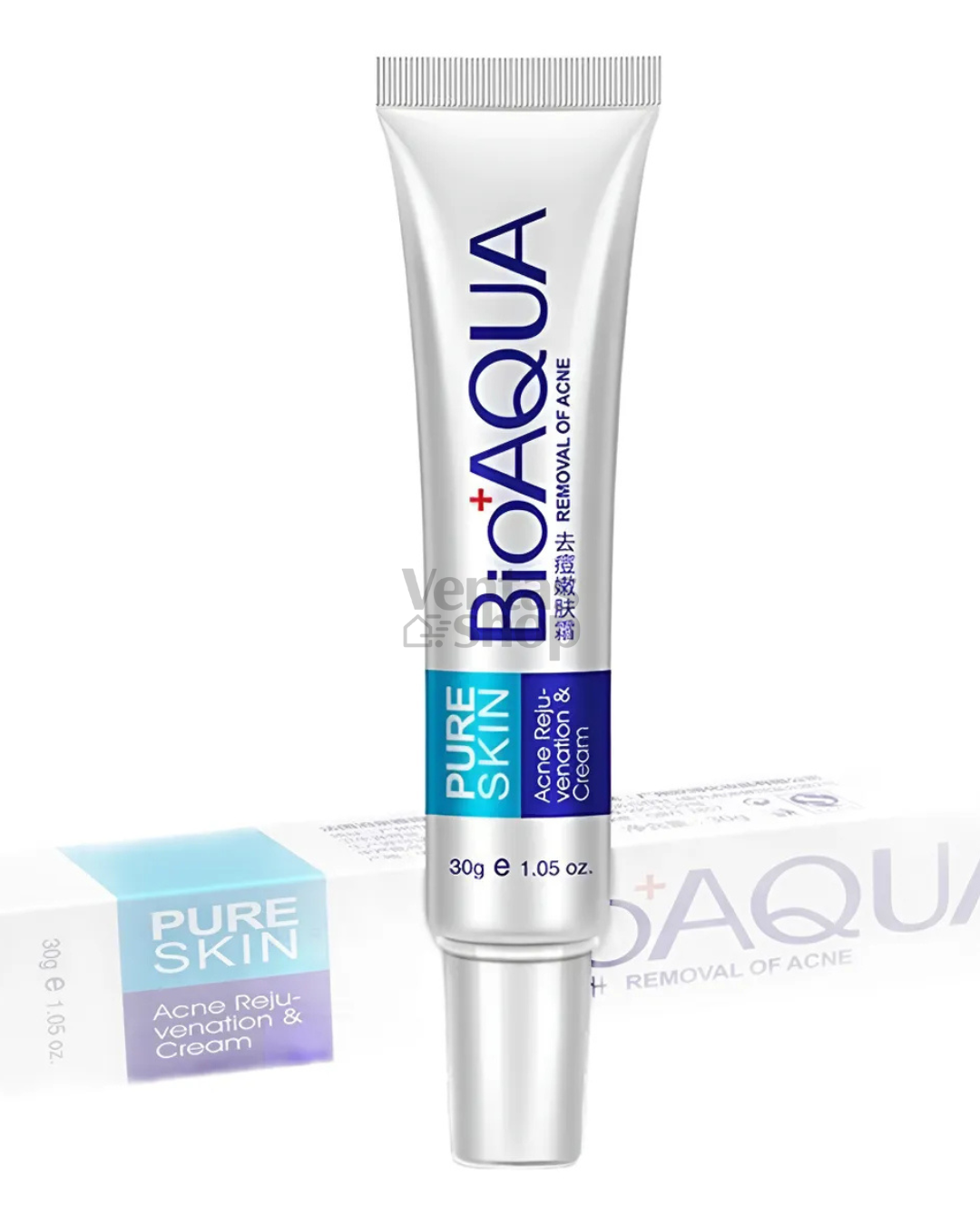 Trío Facial Pure Skin Serum y Cremas